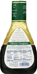 Ken's Steak House Balsamic Vinaigrette Dressing, 16 Ounce - Trustables