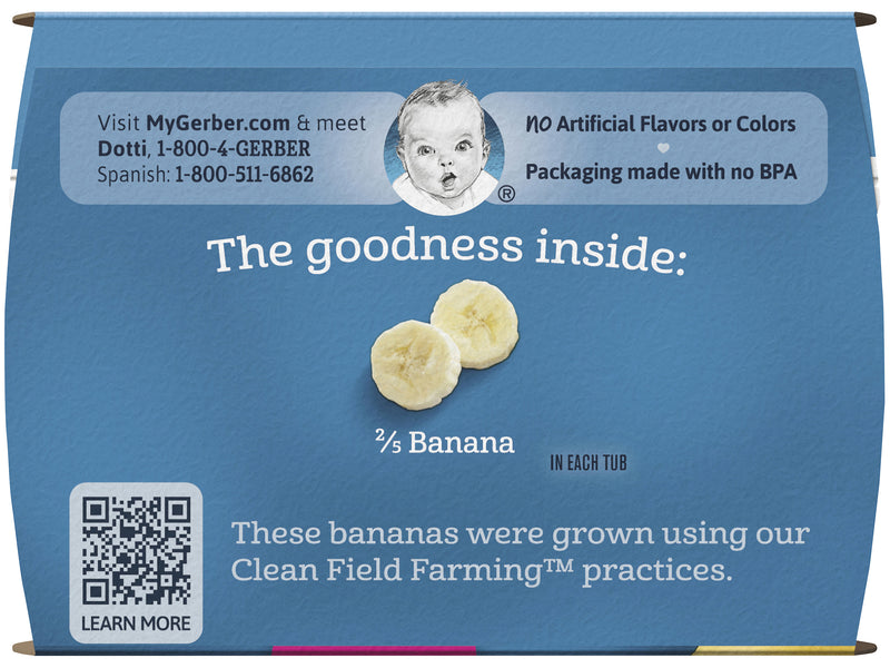 Gerber 1st Foods, Banana, 4 OZ - Trustables