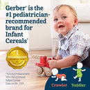 Gerber Baby Cereal Hearty Bits, Multigrain Cereal Banana Apple Strawberry, 8 OZ - Trustables