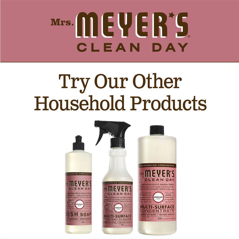 Mrs. Meyer's Clean Day Liquid Dish Soap, Rosemary Scent, 16 ounce bottle - Trustables