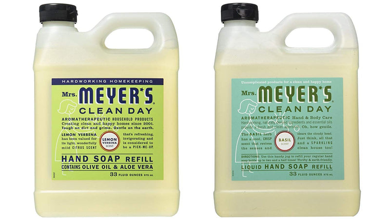 Meyer's Hand Soap Refill Pack, Lemon Verbena Basil