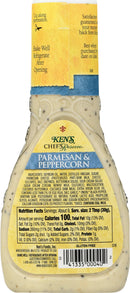 Ken's Steak House Chef's Reserve Parmesan Peppercorn Dressing, 9 Ounce - Trustables