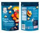 Gerber Fruit & Veggie Melts Snack Variety Pack, 3 Very Berry Blend and 3 Truly tropical Blend, 6-CT - Trustables
