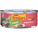 Friskies Pate Salmon Dinner Wet Cat Food, 5.5 OZ - Trustables