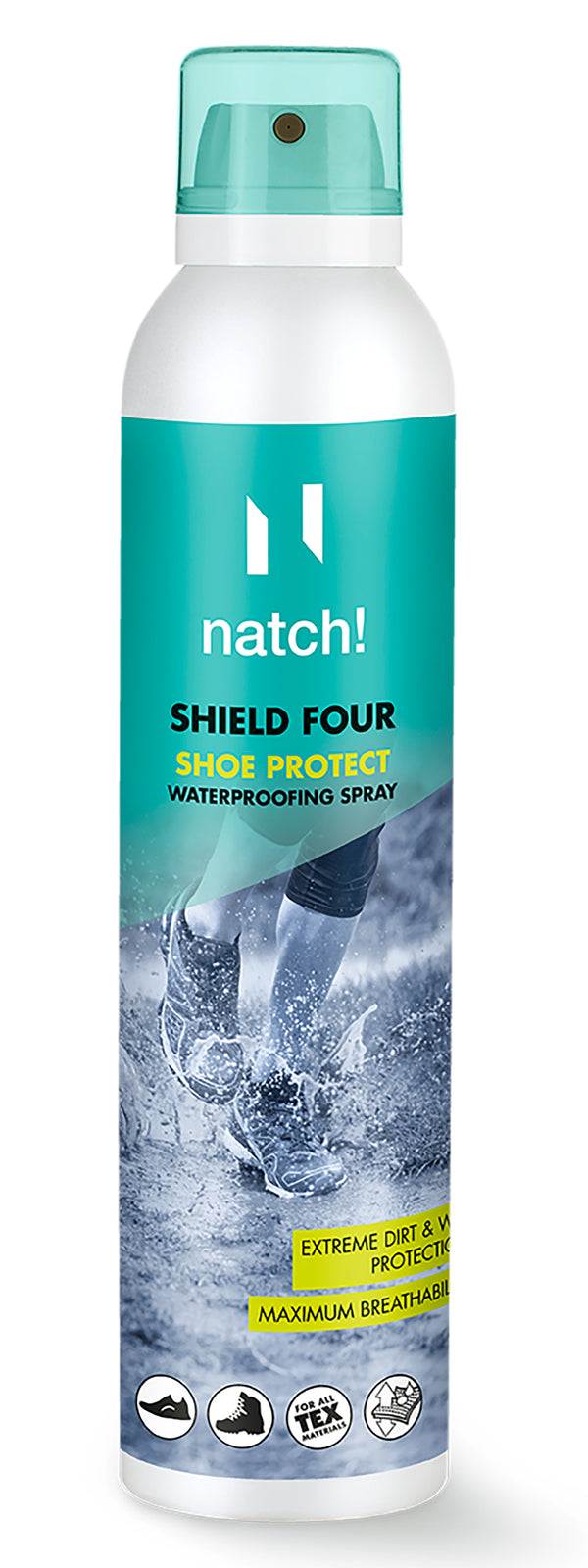 Natch Shield Four Shoe Protect Waterproofing Spray, 8.45 OZ - Trustables