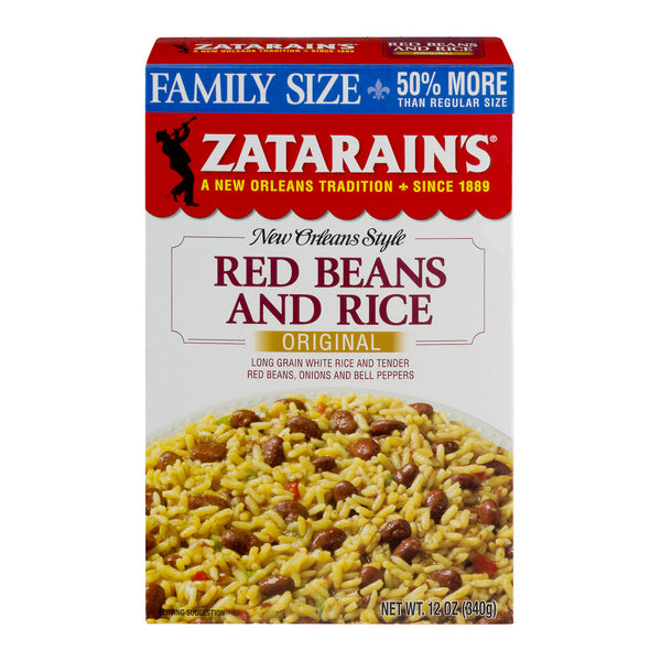 Zatarain's Red Beans & Rice, 12 OZ - Trustables