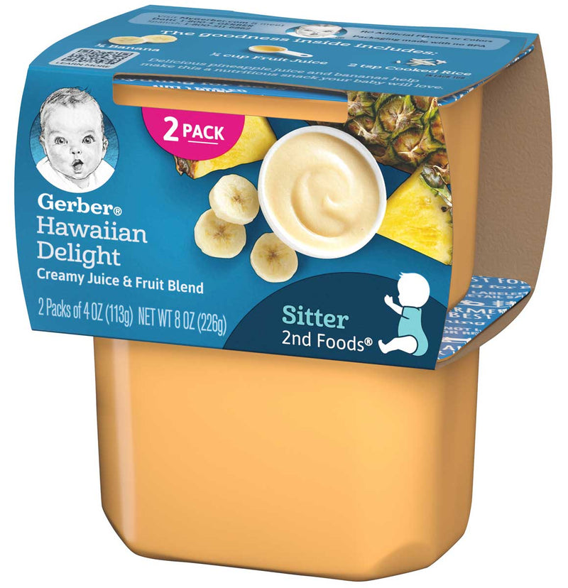 Gerber 2nd Foods Hawaiian Delight, 8 oz - Trustables