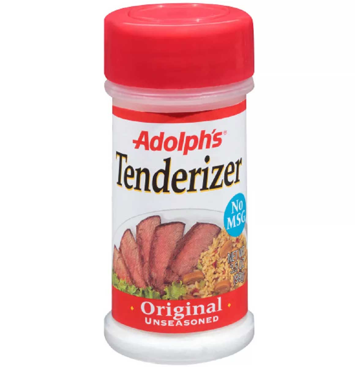 Adolph's Unseasoned Original Meat Tenderizer, 3.5 OZ Trustables