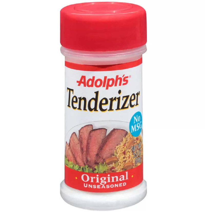 adolph's tenderizer, meat tenderizer, Adolph's Unseasoned Original Meat Tenderizer, 3.5 OZ - Trustables