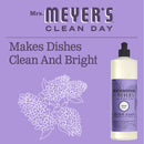 Mrs. Meyer's Clean Day Liquid Dish Soap Bottle, Lilac Scent, 16 fl oz - Trustables