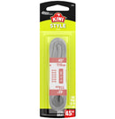 KIWI Oval Shoe Lace Grey 45", 1 PAIR - Trustables