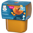 Gerber Baby Food, 2nd Foods, Pumpkin, 8 OZ - Trustables