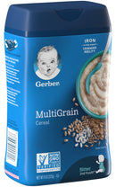 Gerber Baby Cereal, 2nd Foods, Non-GMO Multigrain, 8 OZ - Trustables