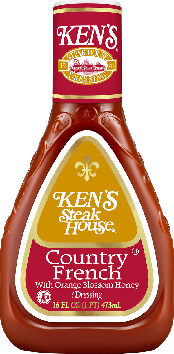 Ken's Steak House Country French Honey Dressing, 16 Ounce - Trustables