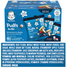 Gerber Puffs to Go Cereal Snack Packs, Strawberry Apple, 0.5 OZ, 12 CT - Trustables