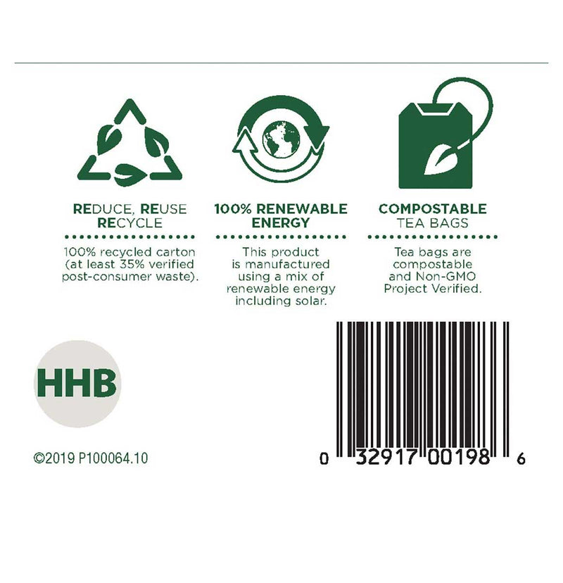 Traditional Medicinals Organic Hawthorn with Hibiscus Herbal Tea, 16 Tea Bags - Trustables
