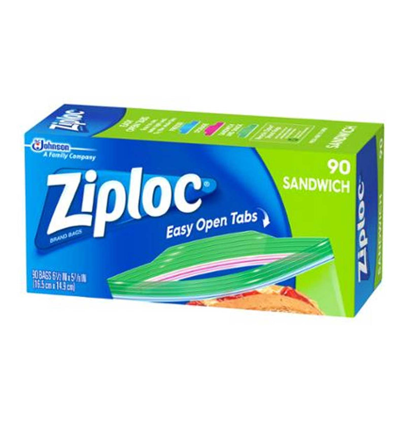 Ziploc Smart Zip Sandwich Bags, 90 CT - Trustables
