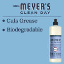 Mrs. Meyer's Clean Day Liquid Dish Soap, Bluebell Scent, 16 ounce bottle - Trustables