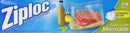 Ziploc Double Zipper All Purpose 1/2 Gallon Marinade Bags 24ct