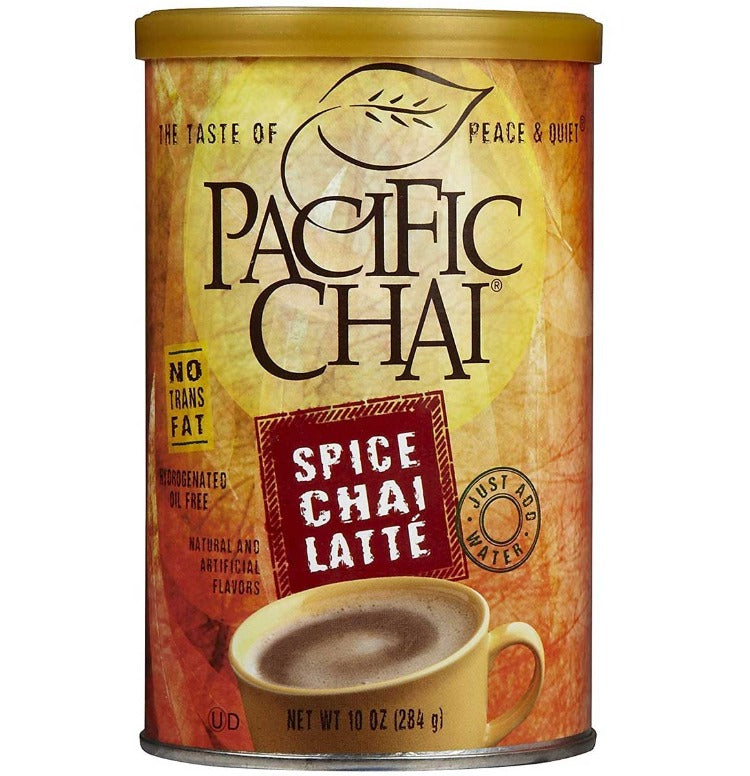 Pacific Chai Mix Chai Latte 10oz, Pacific Chai Mix Chai Latte Spice 10 Oz - Trustables, Spice Chai Latte