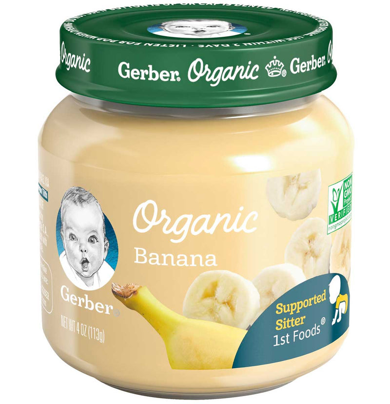 Gerber 1st Foods, Organic Banana, 4 OZ
