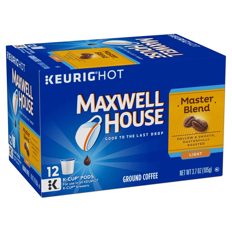 Maxwell House Master Blend Coffee K-Cup Packs, 12 CT - Trustables