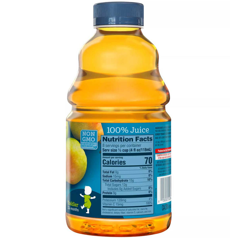 Gerber Nature Select Baby 100% Fruit Juice, Pear, 32 OZ - Trustables