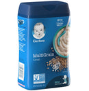 Gerber Baby Cereal, 2nd Foods, Non-GMO Multigrain, 8 OZ - Trustables