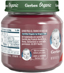 Gerber 2nd Foods, Organic Apple Wild Blueberry, 4 OZ - Trustables