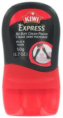 KIWI Express No Buff Cream Polish Black Tube, 1.7 OZ - Trustables