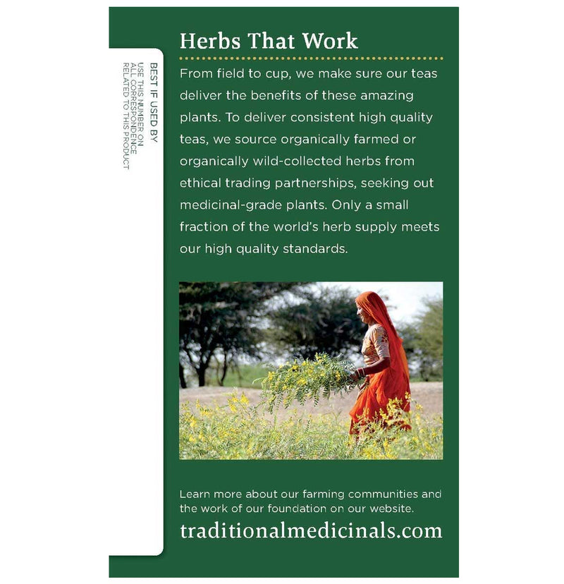 Traditional Medicinals Organic Ginger Herbal Leaf Tea, 16 Tea Bags - Trustables