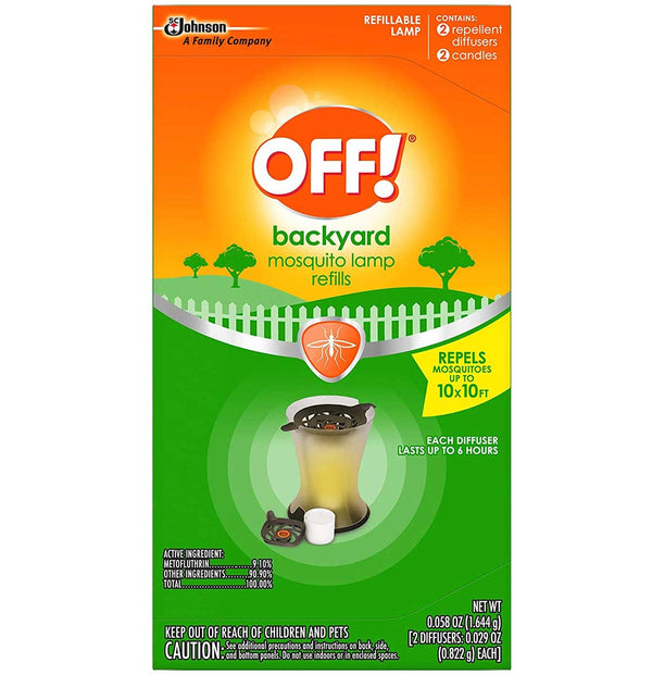 OFF! Mosquito Lamp Refills, insect repellent, bug repellent, insect control