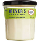 Mrs. Meyer's Clean Day Scented Soy Candle, Lemon Verbena Scent, 7.2 ounce candle - Trustables