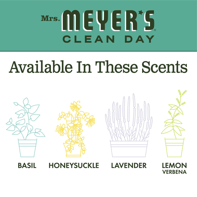 Mrs. Meyer's Clean Day Room Freshener Spray Bottle, Basil Scent, 8 fl oz - Trustables