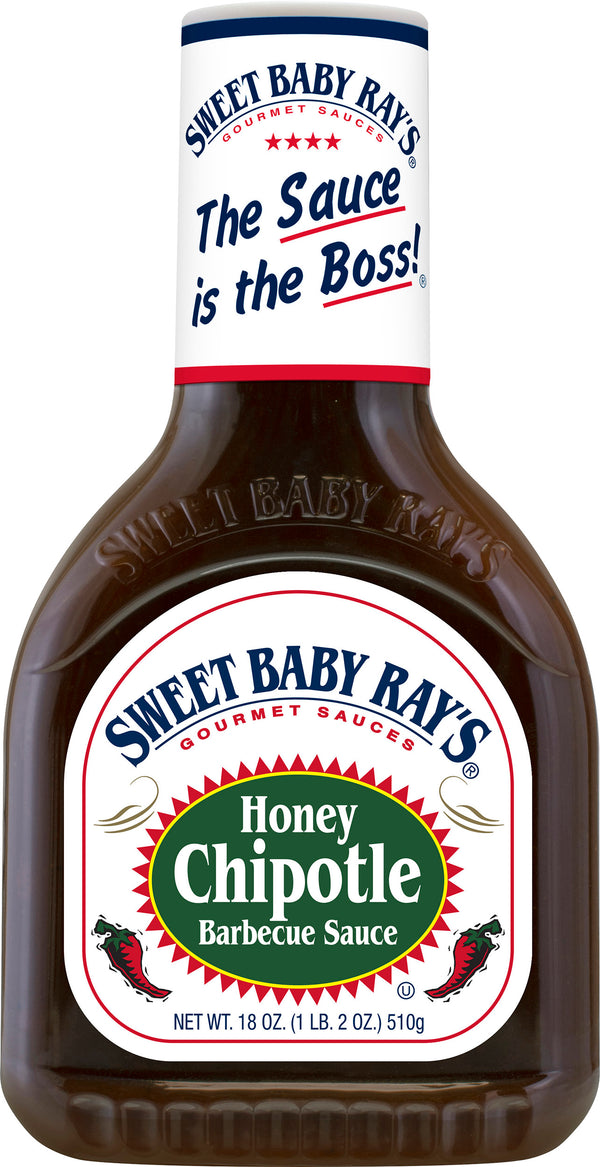 Sweet Baby Ray's Honey chipotle Barbecue Sauce, Honey Chipotle BBQ sauce, Honey chipotle barbeque sauce