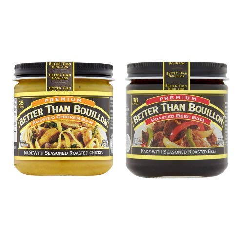 Better Than Bouillon Variety Pack, beef and chicken bouillon base, bouillon bases, beef bouillon base, chicken bouillon base
