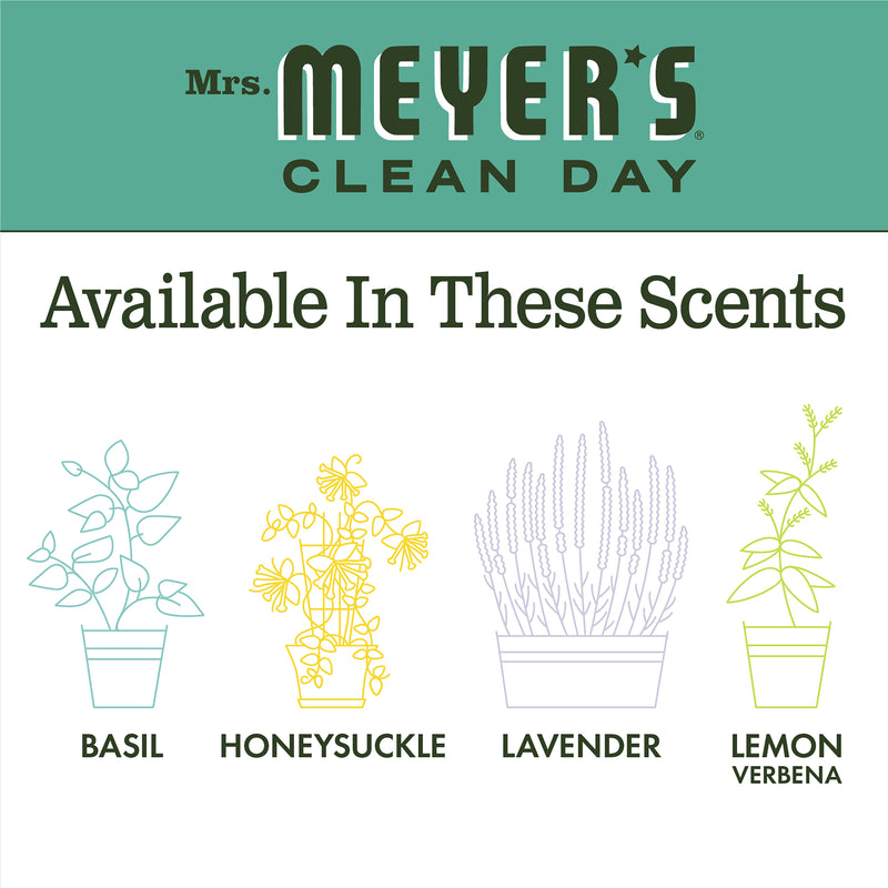 Mrs. Meyer's Clean Day Scented Soy Candle, Basil Scent, 7.2 ounce candle - Trustables