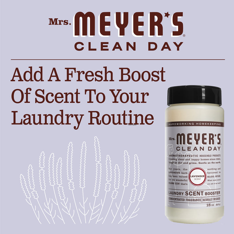 Mrs. Meyer's Clean Day Laundry Scent Booster Bottle, Lavender Scent, 18 fl oz - Trustables