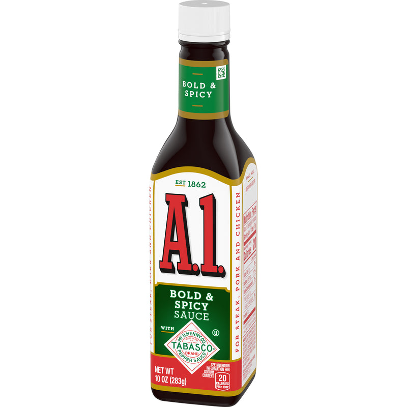 A.1. Bold & Spicy Sauce Bottle, 10 OZ - Trustables