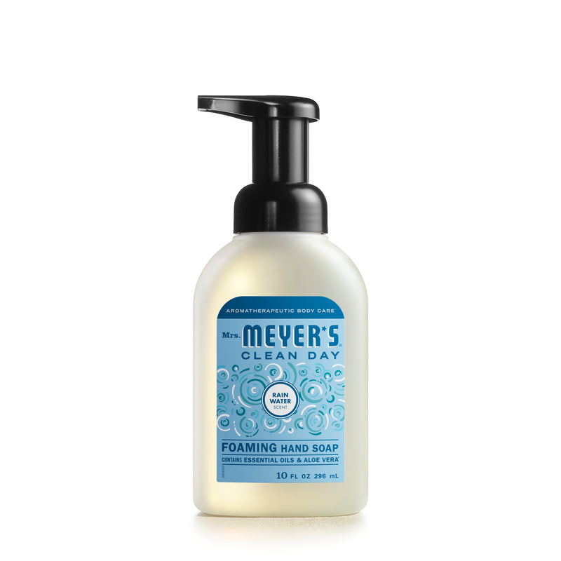 Mrs. Meyer's Clean Day Foaming Hand Soap, RainWater Scent, 10 ounce bottle - Trustables