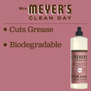 Mrs. Meyer's Clean Day Liquid Dish Soap, Rosemary Scent, 16 ounce bottle - Trustables