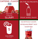 Crystal Light On-the-Go Sugar-Free Cherry Pomegranate Drink Mix, 10 CT - Trustables