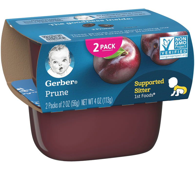 Gerber 1st Foods, Prune, 4 OZ - Trustables