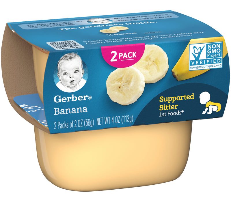 Gerber 1st Foods, Banana, 4 OZ - Trustables