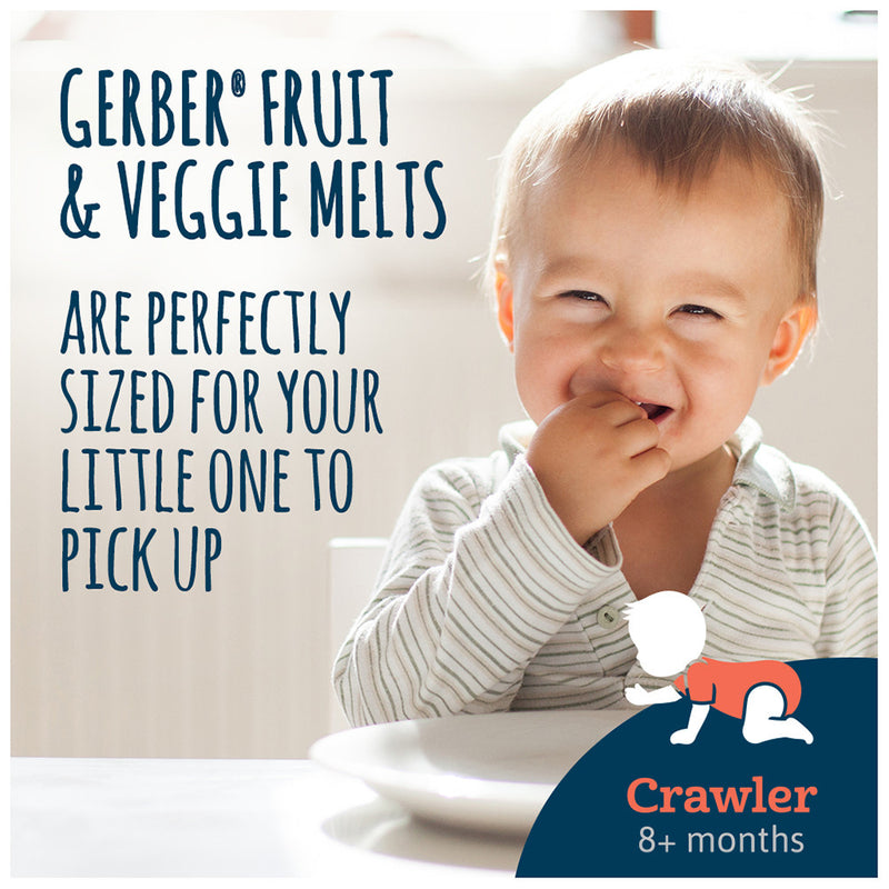 Gerber Fruit & Veggie Melts,Truly Tropical Blend, 1 OZ - Trustables