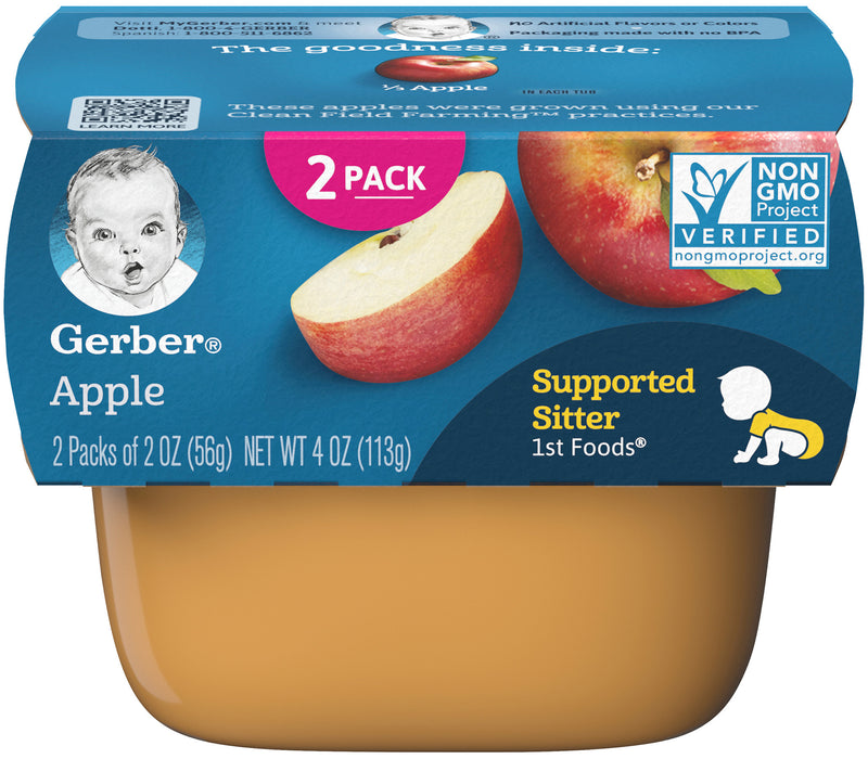 Gerber 1st Foods, Apple, 4 OZ