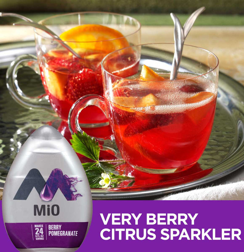 Mio Liquid Water Enhancer, Berry Pomegranate, 1.62 OZ - Trustables