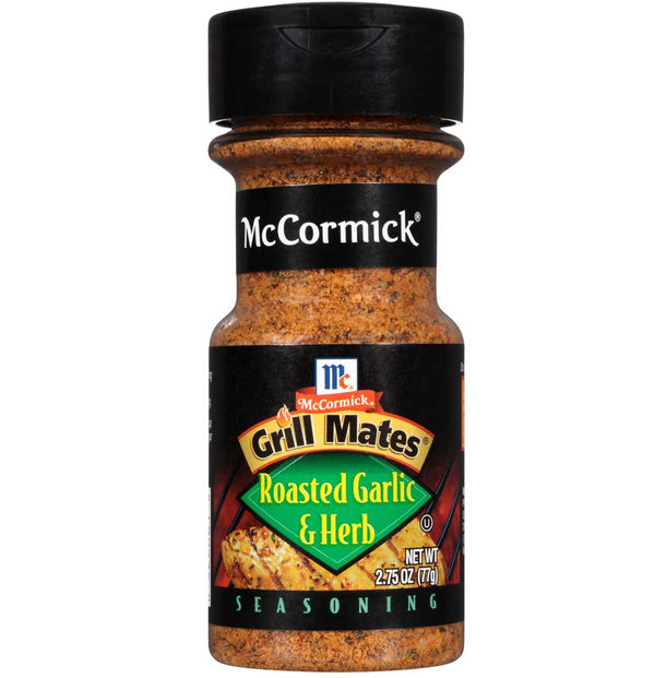 McCormick Grill Mates Roasted Garlic & Herb Seasoning, 2.75 OZ - Trustables