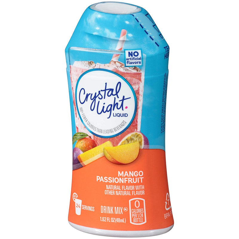 Crystal Light Liquid Drink Mix, Mango Passionfruit, 1.62 OZ - Trustables