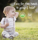 Gerber Organic Teethers Gentle Teething Wafers, Blueberry Apple Beet, 1.7 OZ - Trustables